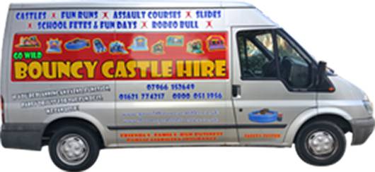 Bouncy Castle Hire Van